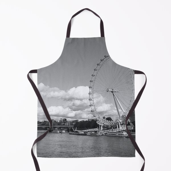 Item preview, Black and white London Eye photograph  designed and sold by Thought2reality.