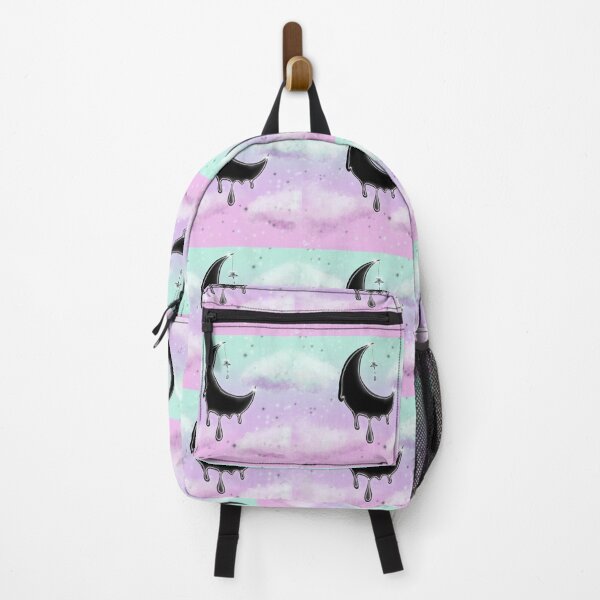 Artikelvorschau, Pastell Goth Drippy Moon entworfen und verkauft von ZombieCheshire.