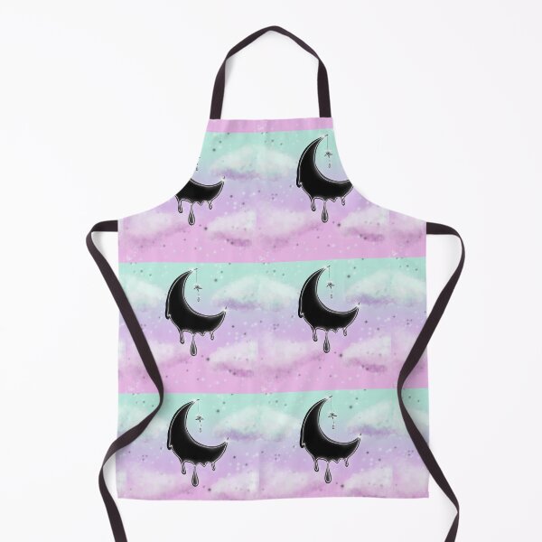 Artikelvorschau, Pastell Goth Drippy Moon entworfen und verkauft von ZombieCheshire.