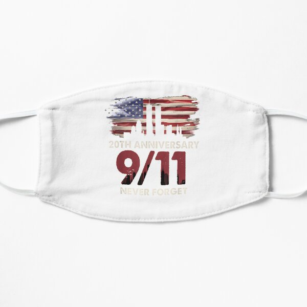 United States 20th Anniversary Patriot Day Beautiful Flag Flat Mask