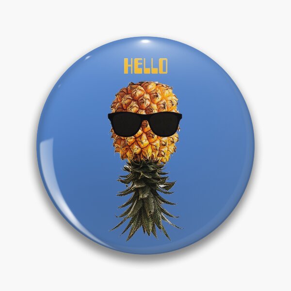 Item preview, Upside Down Pineapple says Hello designed and sold by VilaPropuh.