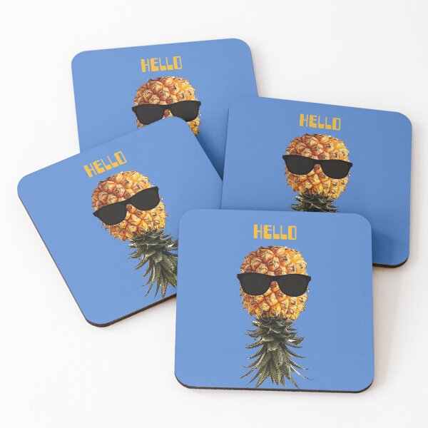Item preview, Upside Down Pineapple says Hello designed and sold by VilaPropuh.