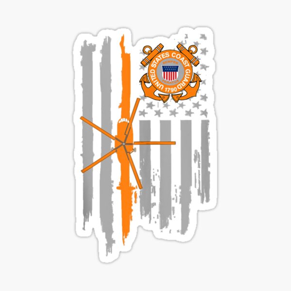 Us Coast Guard Uscg U.s. Armed Forces Patriot Apparel Tank Top Sticker