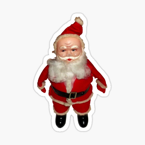 Item preview, Creepy Vintage Santa Claus designed and sold by hilda74.