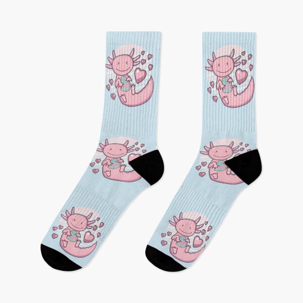 Item preview, Cute Kawaii Axolotl Milk Lover designed and sold by GrimButterfly.