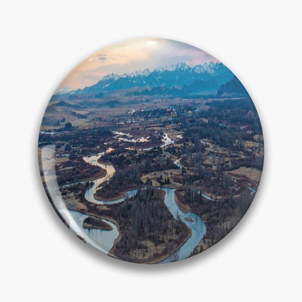 Item preview, Sunset on the Missouri Headwaters at Three Forks, Montana designed and sold by HodlinHippie.