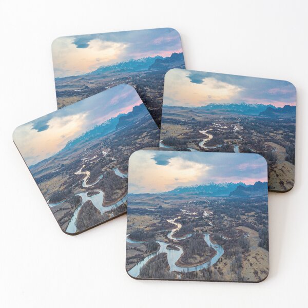Item preview, Sunset on the Missouri Headwaters at Three Forks, Montana designed and sold by HodlinHippie.