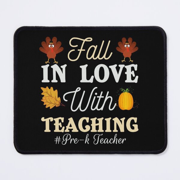 Item preview, Fall In Love With Teaching Pre-K Teacher Thanksgiving - thanksgiving gifts to teacher designed and sold by NiceSpot.
