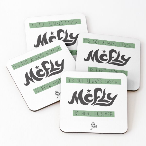 Item preview, it's not always easy but mcfly's here forever designed and sold by artfrommaya.
