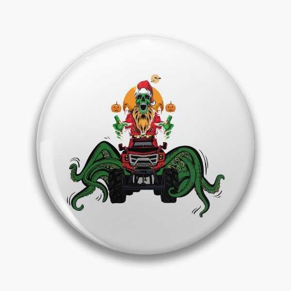 Item preview, Christmas Monster Riding Monster Truck designed and sold by STOREMAAR.