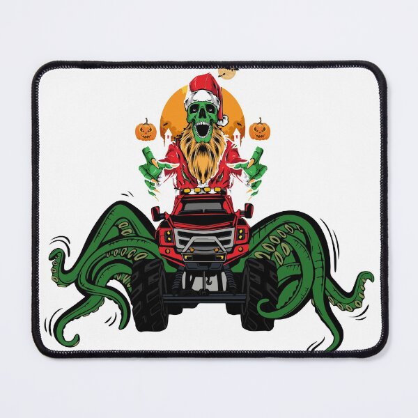 Item preview, Christmas Monster Riding Monster Truck designed and sold by STOREMAAR.