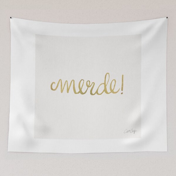 Item preview, Pardon My French – Gold Ink designed and sold by Cat Coquillette.