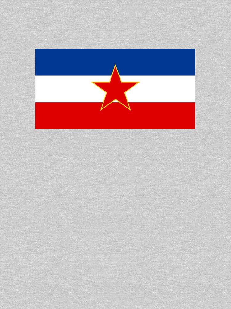 "Flag of Socialist Federal Republic of Yugoslavia" T-shirt by abbeyz71 ...