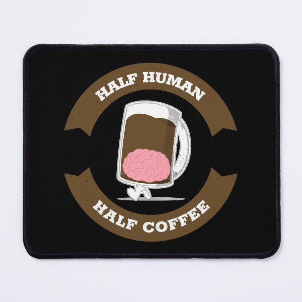 Item preview, Half Human Half Coffee designed and sold by YOYOCollection.