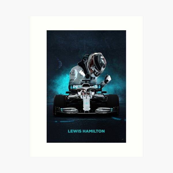 Hammertime! Sir Lewis Hamilton posters & prints by DeVerviers - Printler