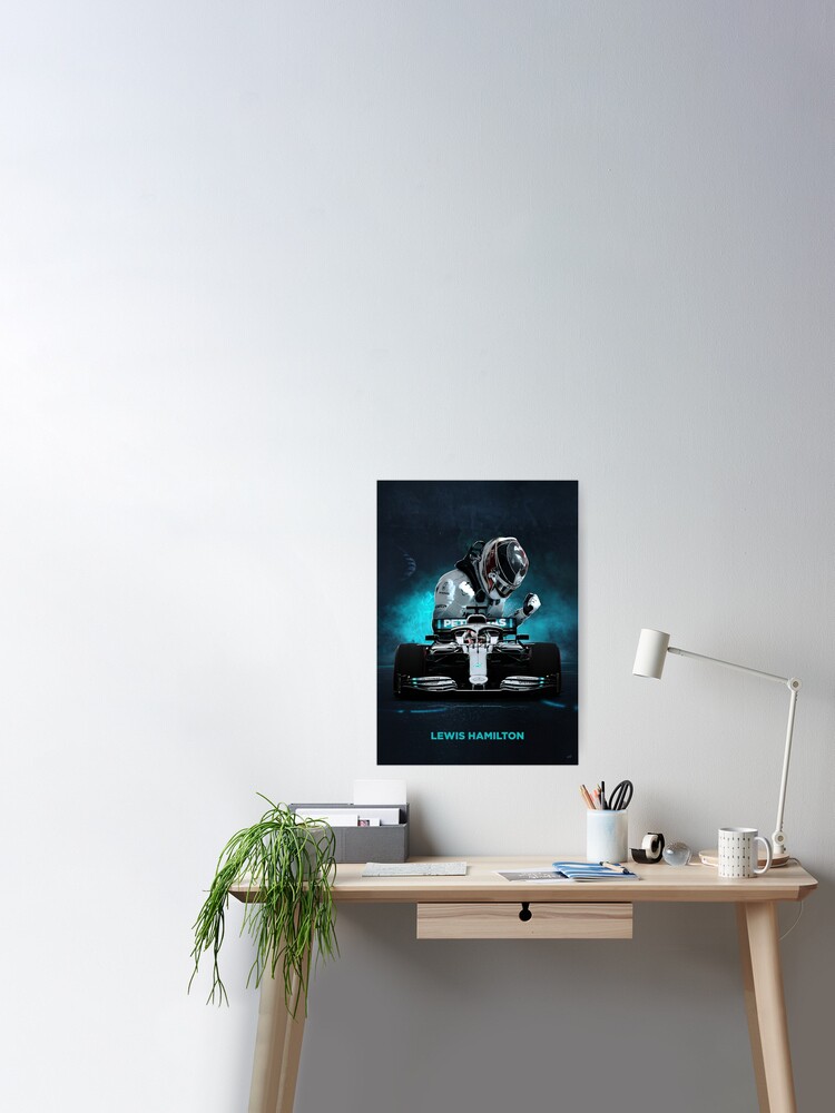 Lewis Hamilton Formula 1 poster Poster for Sale by kodesign