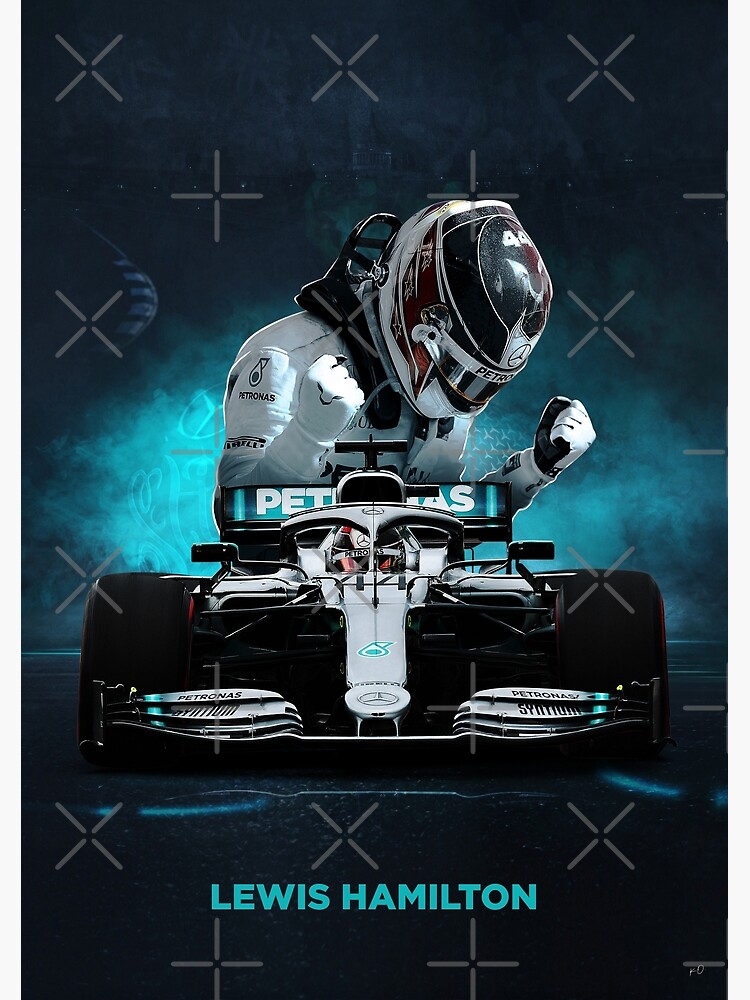 Lewis Hamilton Formula Poster Poster For Sale By Kodesign Redbubble