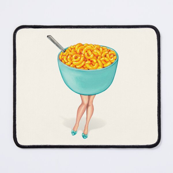 Item preview, Mac & Cheese Pin-Up designed and sold by Kelly  Gilleran.