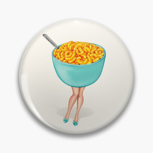 Item preview, Mac & Cheese Pin-Up designed and sold by Kelly  Gilleran.