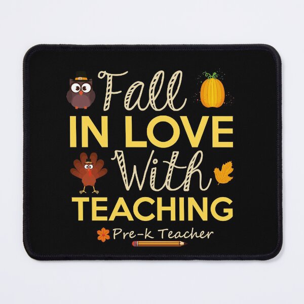 Item preview, Fall In Love With Teaching Pre-K Teacher Thanksgiving - thanksgiving gifts to teacher designed and sold by NiceSpot.
