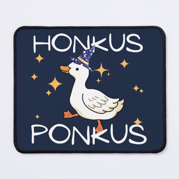Item preview, Honkus Ponkus, a Happy Waddling Halloween Witch Duck designed and sold by MiaDelelai.