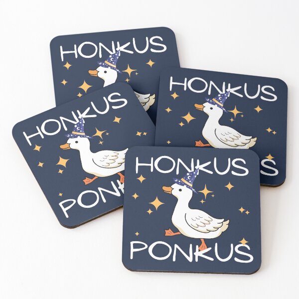 Item preview, Honkus Ponkus, a Happy Waddling Halloween Witch Duck designed and sold by MiaDelelai.