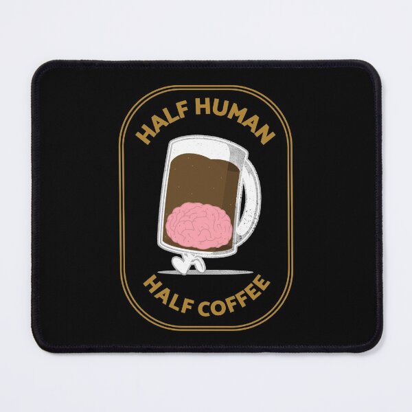 Item preview, Half Human Half Coffee designed and sold by YOYOCollection.
