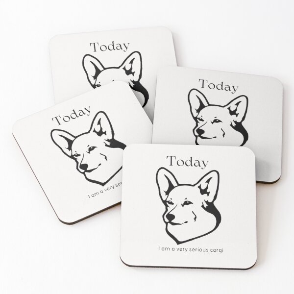 Item preview, Today i am serious corgi designed and sold by LindaTsvetkova.