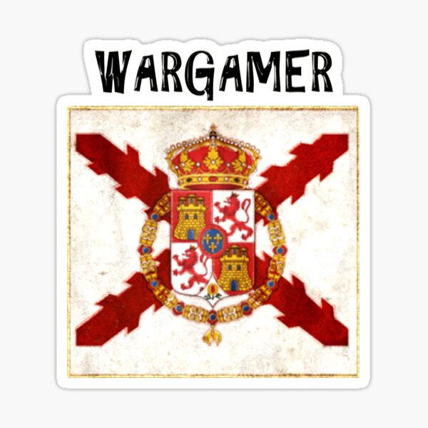 Item preview, WarGamer - Spanish Flag 1806 Napoleonic Period designed and sold by Mil Merchant.