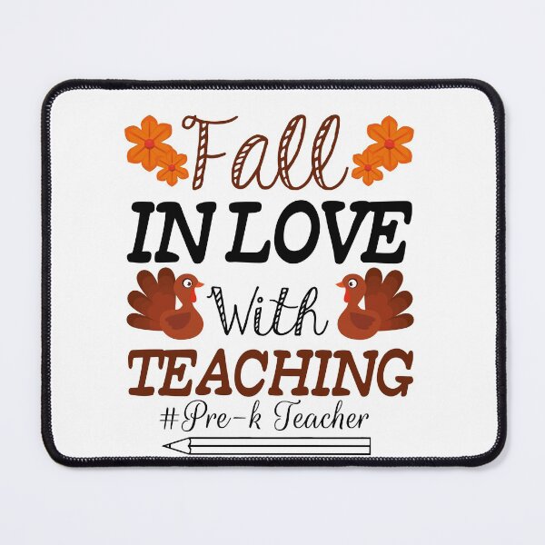 Item preview, Fall In Love With Teaching Pre-K Teacher Thanksgiving - thanksgiving gifts to teacher designed and sold by NiceSpot.