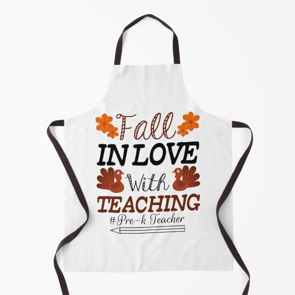Item preview, Fall In Love With Teaching Pre-K Teacher Thanksgiving - thanksgiving gifts to teacher designed and sold by NiceSpot.