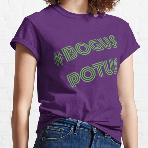 BOGUS POTUS - Groovy Edition, jungle color Classic T-Shirt