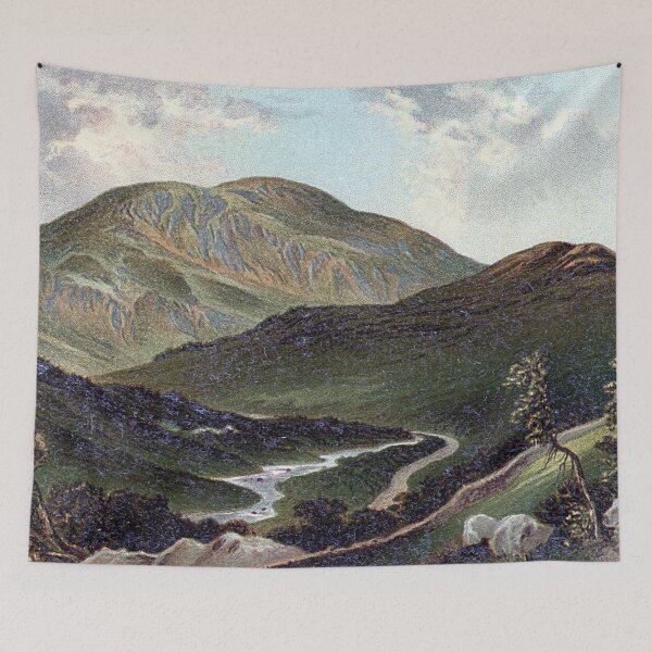 Item preview, Vintage Illustration of Pass of Leny, near Callander designed and sold by yourscotland.