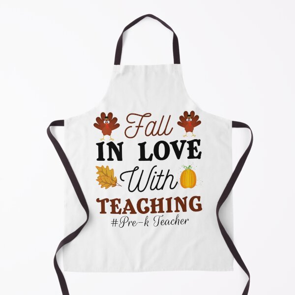 Item preview, Fall In Love With Teaching Pre-K Teacher Thanksgiving - thanksgiving gifts to teacher designed and sold by NiceSpot.