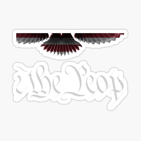 American Patriot Freedom Eagle Usa Flag Sticker