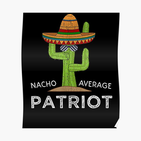 Fun Hilarious Patriot Meme Saying | Funny Patriotic Poster