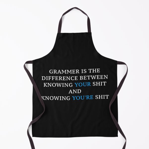 Item preview, Grammar is Knowing Your Sh*t designed and sold by aribluestein.