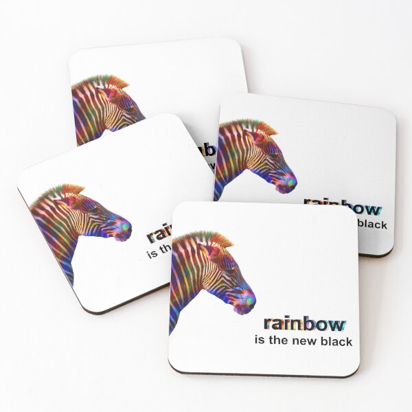 Artikelvorschau, Regenbogen Zebra entworfen und verkauft von urban-color.