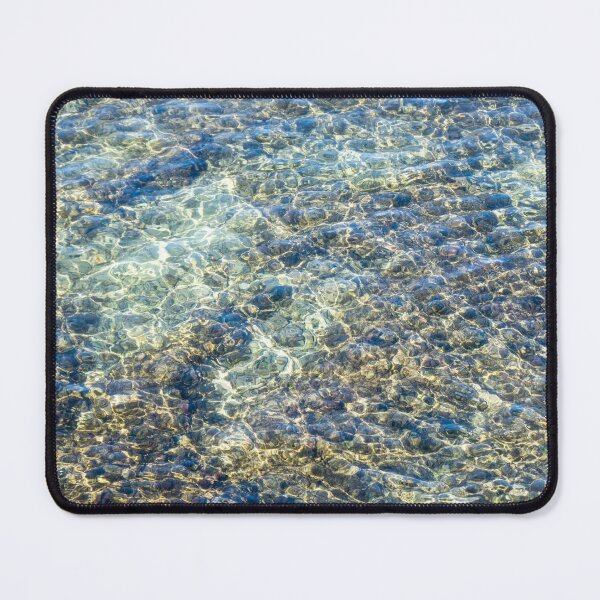 Item preview, Glossy Mediterranean Silk - Sophisticated See Through Patterns at Sea designed and sold by Georgia Mizuleva.