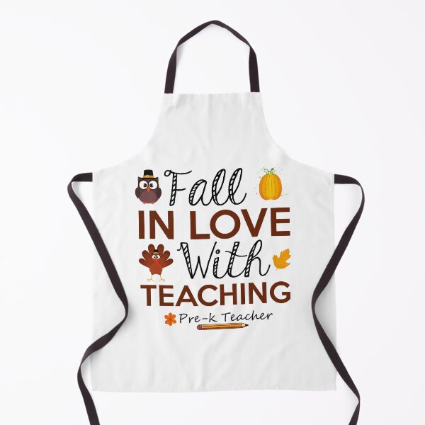 Item preview, Fall In Love With Teaching Pre-K Teacher Thanksgiving - thanksgiving gifts to teacher designed and sold by NiceSpot.