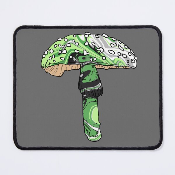 Item preview, Aro Demiro Pride Tie dye Mushroom  designed and sold by NerdyCupcake559.