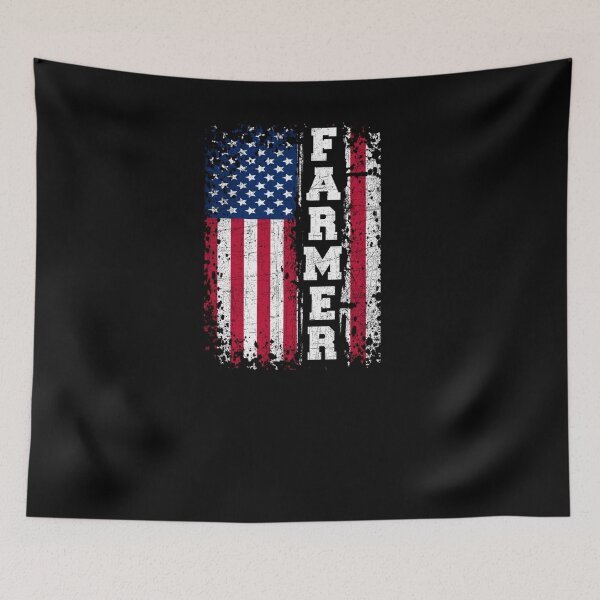 Item preview, Usa Flag American Patriot Farmers Farming Gift Pullover Hoodie  designed and sold by jeanaivetteahoh.