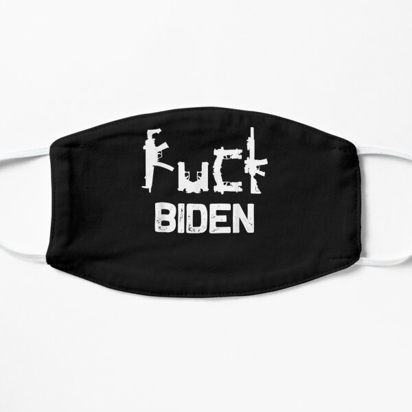 2a Fuck Gun Control - Guns Spelling Fuck - Patriotic Pro Gun Flat Mask