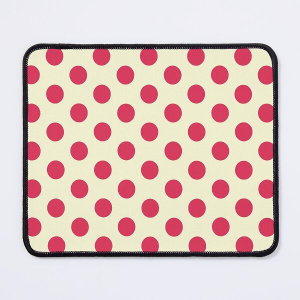 Item preview, Medium RASPBERRY PINK and CREAM POLKA DOTS designed and sold by RachelMacht.