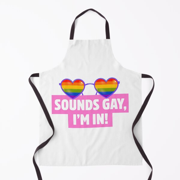 Item preview, LGBTQ Pride Sounds Gay I'm In Gay Pride designed and sold by StickerbashCo.