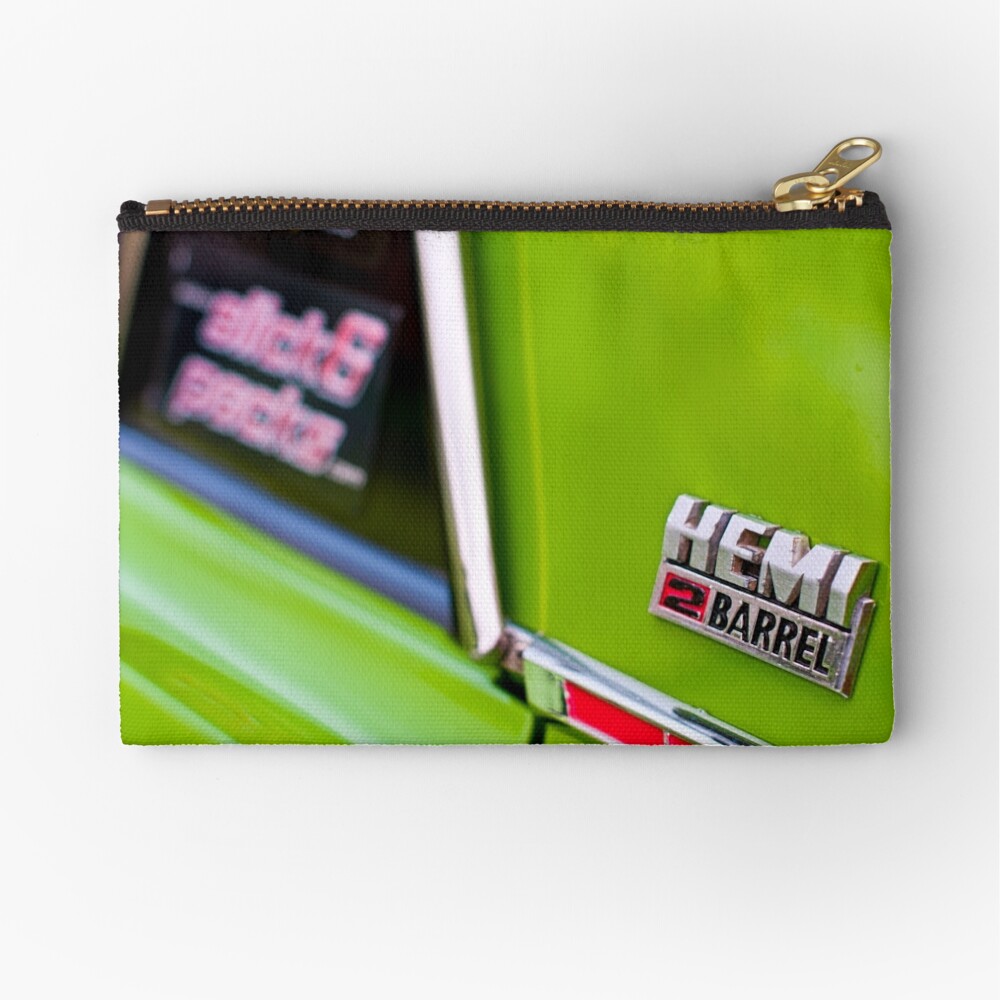 Green Pacer Hemi Zipper Pouch