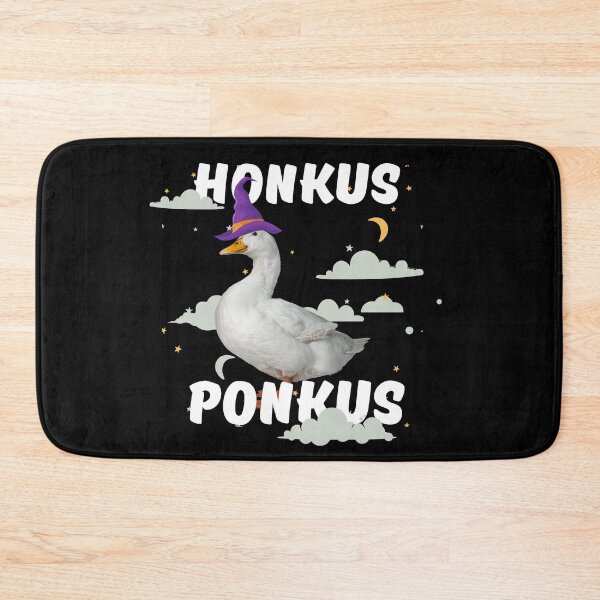 Item preview, Halloween Parody Honkus Ponkus, Witch Hat Wearing Realistic Duck Design designed and sold by MiaDelelai.