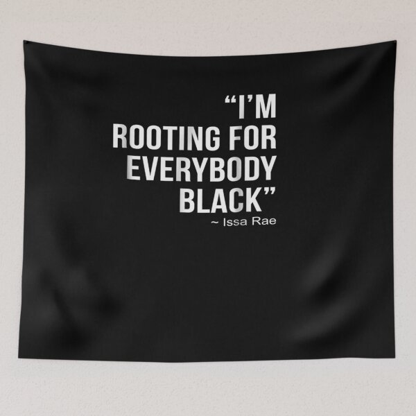 Item preview, I'm Rooting For Everybody Black  Blm Power Tee Shirt  designed and sold by jeanaivetteahoh.