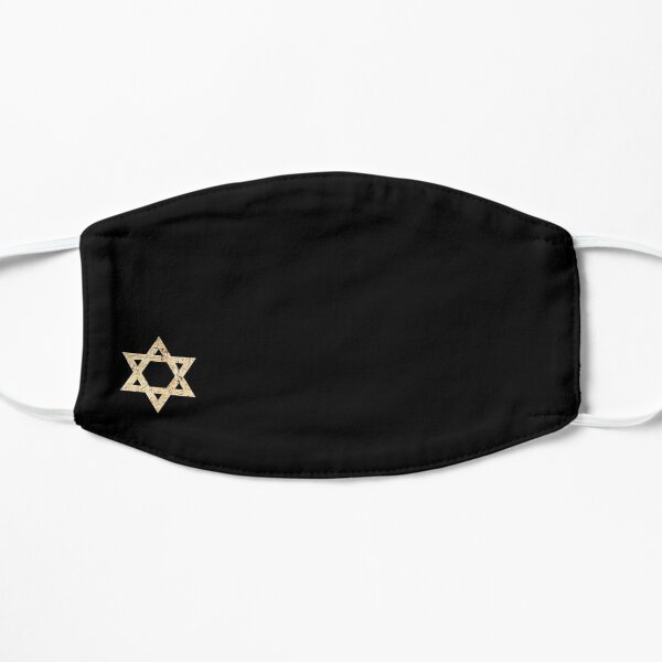 Star of David, Jewish Patriotic Gift Flat Mask