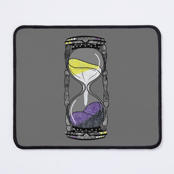 Item preview, Non-binary Pride Hourglass designed and sold by NerdyCupcake559.